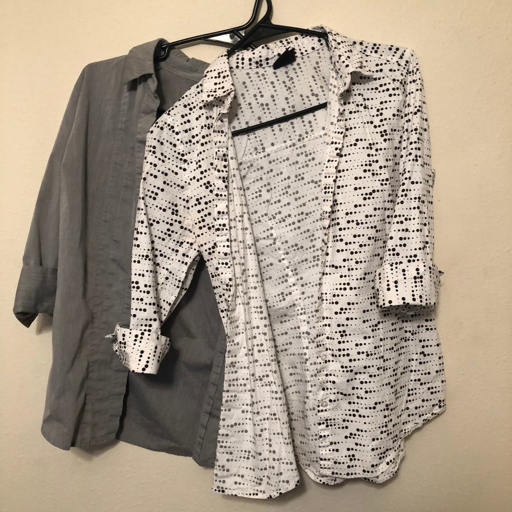 2!! Worthington Work Shirts Size: S